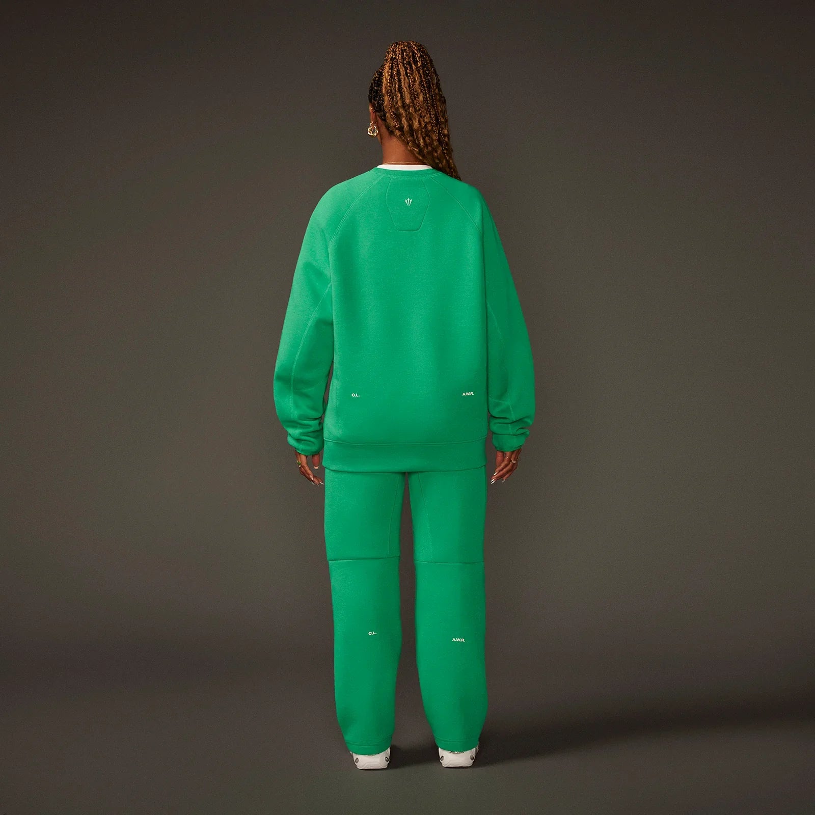 NOCTA TECH FLEECE CREW STATIUM GREEN