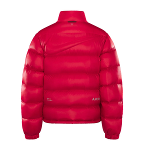 SUNSET PUFFER UNIVERSITY RED