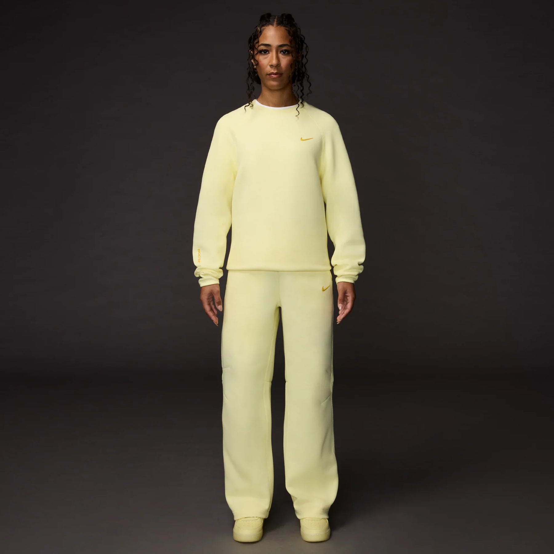 NOCTA Tech Fleece Crew Citron Tint